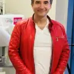 Photo of Mischa Dohler in a red jacket